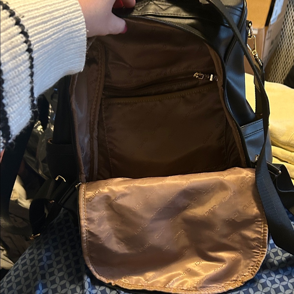 Faux Leather Backpack - Picture 6 of 8